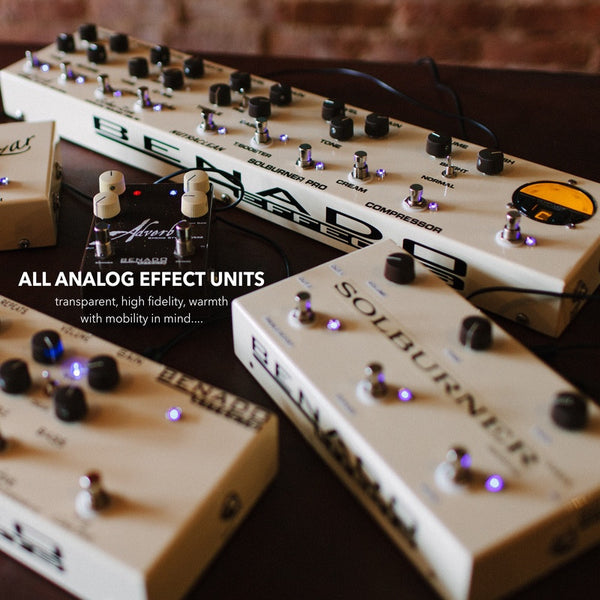 Benado Effects: Boutique Level Analog Pedalboards